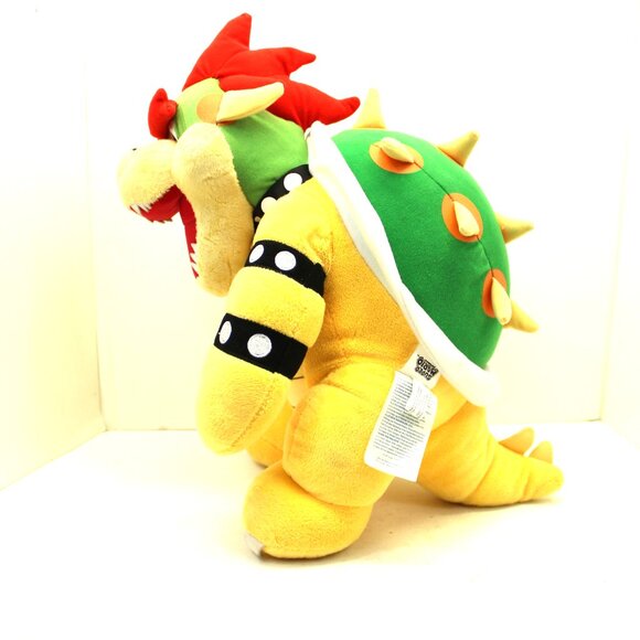 2017 Build A Bear Stuffed Toy King Koopa Bowser Plush Nintendo Super Mario - Picture 4 of 7